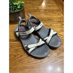 TEVA ~ Gray NUMA #4293 Removable Heel Strap SPORT WATER SANDALS Women's Size 10